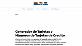 What Generadordetarjetas.org website looked like in 2020 (4 years ago)