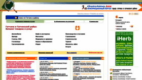 What Gatchina.biz website looked like in 2020 (4 years ago)