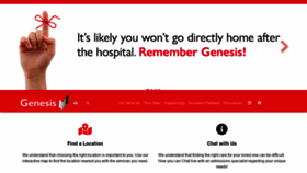 What Genesishcc.com website looked like in 2020 (4 years ago)