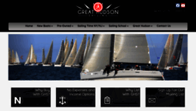 What Greathudsonsailing.com website looked like in 2020 (4 years ago)