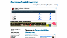 What Games-for-bridal-shower.com website looked like in 2020 (4 years ago)