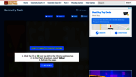 What Geometrydashfree.com website looked like in 2020 (4 years ago)