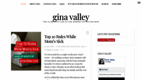 What Ginavalley.com website looked like in 2020 (4 years ago)