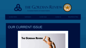 What Gordianreview.org website looked like in 2020 (4 years ago)
