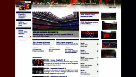 What Grifoni.net website looked like in 2020 (4 years ago)