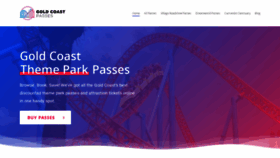 What Goldcoastpasses.com.au website looked like in 2020 (4 years ago)