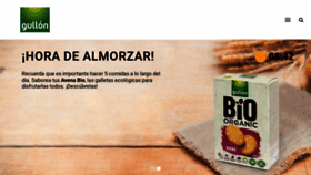 What Gullon.es website looked like in 2020 (5 years ago)