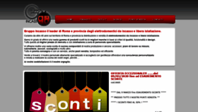 What Gruppoincasso.it website looked like in 2020 (4 years ago)
