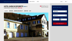 What Garni-in-der-breite.badenwurtemberghotel.com website looked like in 2020 (4 years ago)
