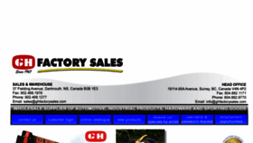 What Ghfactorysales.com website looked like in 2020 (4 years ago)