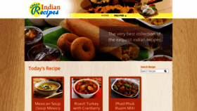 What Greatindianrecipes.com website looked like in 2020 (4 years ago)
