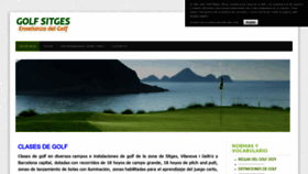 What Golfsitges.com website looked like in 2020 (4 years ago)