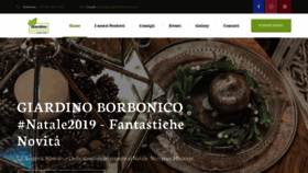What Giardinoborbonico.it website looked like in 2020 (4 years ago)
