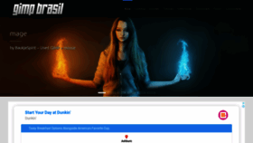 What Gimpbrasil.org website looked like in 2020 (4 years ago)