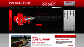 What Globalpump.com website looked like in 2020 (5 years ago)