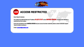 What Gosdsb.com website looked like in 2020 (4 years ago)