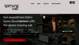 What Gaminglab.jo website looked like in 2020 (4 years ago)