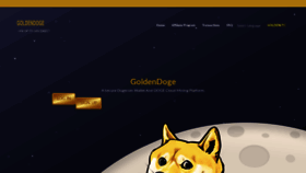 What Goldendoge.com website looked like in 2020 (4 years ago)