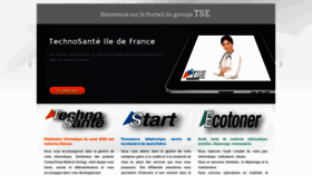 What Groupe-tse.fr website looked like in 2020 (4 years ago)