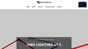 What Gmglightingusa.com website looked like in 2020 (4 years ago)