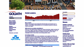 What Goliath.nl website looked like in 2020 (5 years ago)