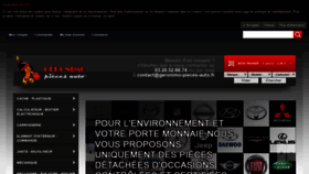 What Geronimo-pieces-auto.fr website looked like in 2020 (4 years ago)
