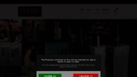 What Gingervaper.com website looked like in 2020 (4 years ago)