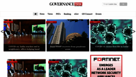 What Governancenow.com website looked like in 2020 (5 years ago)