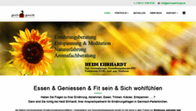 What Gleich-gewicht-gap.de website looked like in 2020 (4 years ago)
