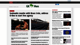 What Gkmen.com website looked like in 2020 (4 years ago)