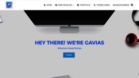 What Gaviasthemes.com website looked like in 2020 (4 years ago)