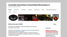What Gsvbw.de website looked like in 2020 (4 years ago)