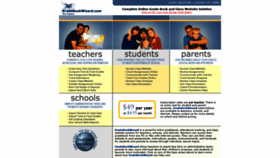 What Gradebookwizard.com website looked like in 2020 (4 years ago)