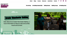 What Gmwalking.co.uk website looked like in 2020 (4 years ago)