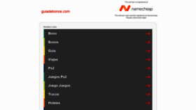 What Guiadebonos.com website looked like in 2020 (4 years ago)