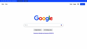 What Google.tk website looked like in 2020 (4 years ago)