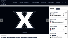 What Goxavier.com website looked like in 2020 (4 years ago)