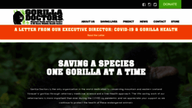 What Gorilladoctors.wpengine.com website looked like in 2020 (4 years ago)