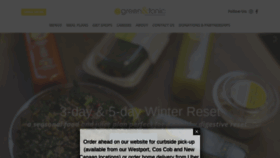 What Greenandtonic.com website looked like in 2020 (4 years ago)