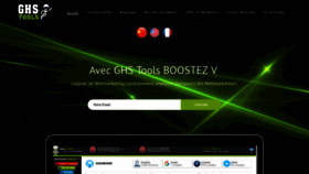 What Ghstools.fr website looked like in 2020 (4 years ago)