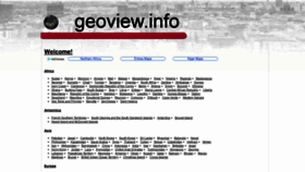 What Geoview.info website looked like in 2020 (4 years ago)