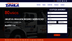 What Gruaszavala.com website looked like in 2020 (4 years ago)