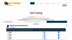 What Gatitracking.com website looked like in 2020 (4 years ago)