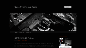 What Gunsovertexasradio.com website looked like in 2020 (4 years ago)