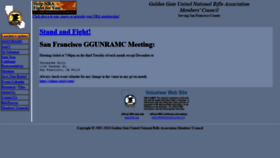 What Ggnra.org website looked like in 2020 (4 years ago)