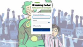 What Greenking.us website looked like in 2020 (4 years ago)