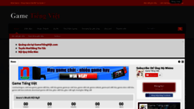 What Gametiengviet.com website looked like in 2020 (4 years ago)
