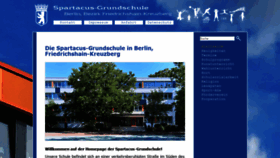 What Grundschule-friedrichshain.de website looked like in 2020 (4 years ago)