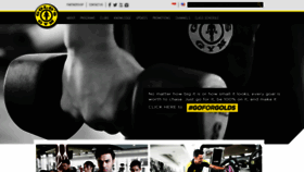 What Goldsgym.co.id website looked like in 2020 (4 years ago)