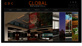 What Globaldesigncell.com website looked like in 2020 (4 years ago)